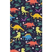 Gift Wrap Dinosaurs 700mm x 495mm Pk 1 