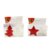 Assorted Design Christmas Napkin Rings Pk 2 (1 Pack of 2 Only)