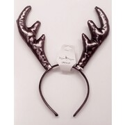 Christmas Metallic Bronze Reindeer Antlers Headband Pk 1 