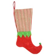 Christmas Elf Stocking Decoration 42cm
