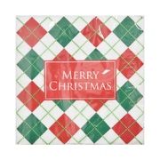 Christmas Tartan 2 Ply Paper Lunch Napkins (Pk 20)