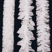 White Assorted 2m Christmas Tinsel (Pk 3)