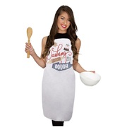 White Christmas Dashing Through The Dough Apron