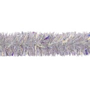 Christmas Deluxe White Iridescent Tinsel Decoration 2m