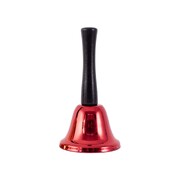 Christmas Red Metal Santa Bell 12.5cm