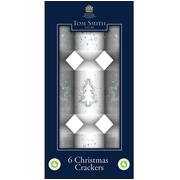 Tom Smith Silver & White Christmas Bon Bons 12in (Pk 6)