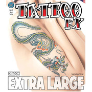 Tinsley Extra Large Dragon Temporary FX Tattoo
