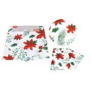 Christmas Luxe Poinsietta Table Runner (150 x 32cm)