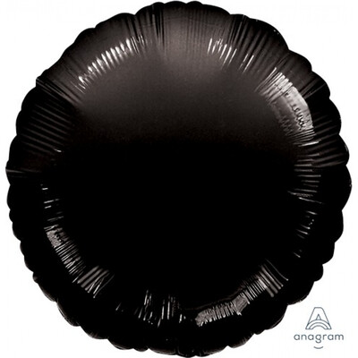 Black 17in. Standard Foil Balloon Pk 1