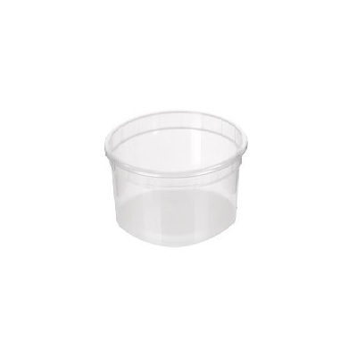 Clear Round BetaEco 120ml PP Portion Containers (Pk 100)