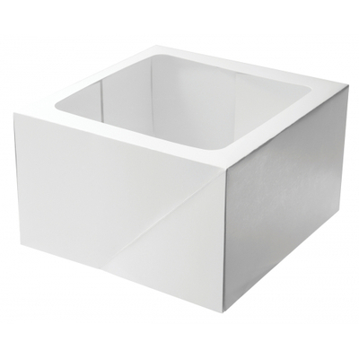 White Square Cake Box 10in x 10in x 6in (Pk 10)