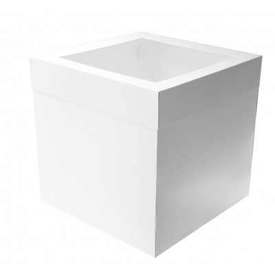 White Square Cake Box (12in x 12in x 12in) Pk 1