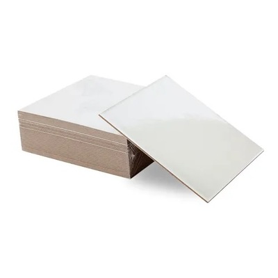 Silver Square Compressed Cake Board (6in) Pk 25