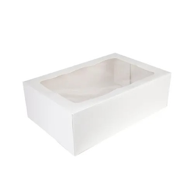 White Rectangle Cake Box 16in x 20in x 6in (Pk 1)