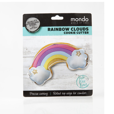 Rainbow & Clouds Cookie Cutter Pk 1