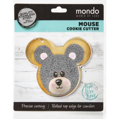 Mouse Ears Cookie Cutter (3.5in) Pk 1