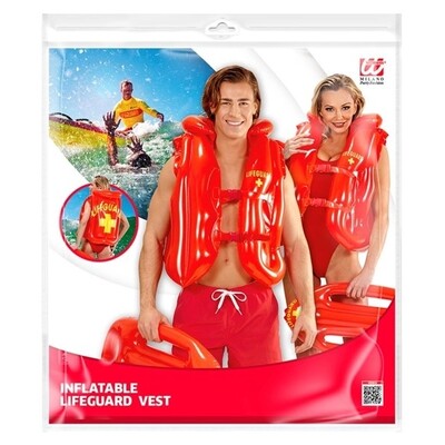 Inflatable Lifeguard Costume Vest