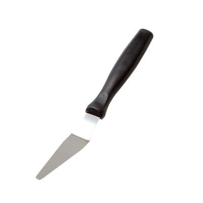 Pointed Black Angled Spatula (4.5in.) Pk 1
