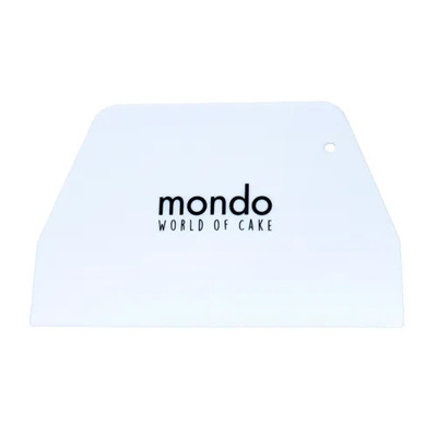 Large Plastic Icing Scraper (19.4 x 12.5cm) Pk 1