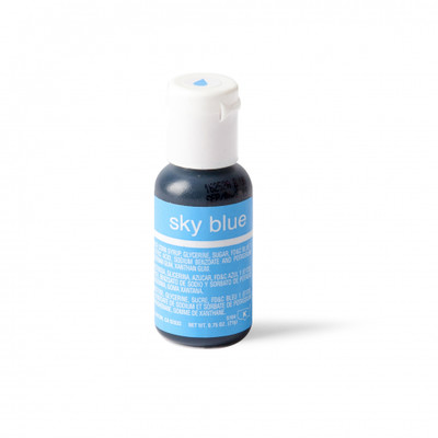 Liqua-Gel Sky Blue Food Icing Colour (0.70oz / 20g) Pk 1