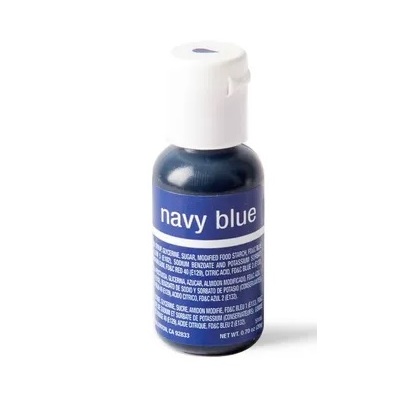 Liqua-Gel Navy Blue Food Icing Colour (0.90oz / 25g) Pk 1