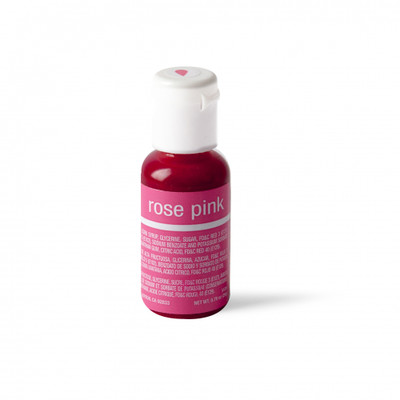 Liqua-Gel Rose Pink Food Icing Colour (0.70oz / 20g) Pk 1