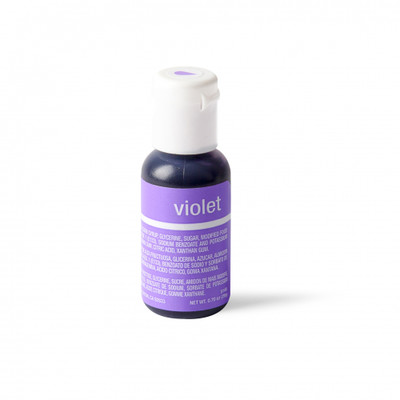 Liqua-Gel Violet Food Icing Colour (0.70oz / 20g) Pk 1