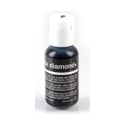 Liqua-Gel Black Diamond Food Icing Colour (0.90oz / 25g) Pk 1
