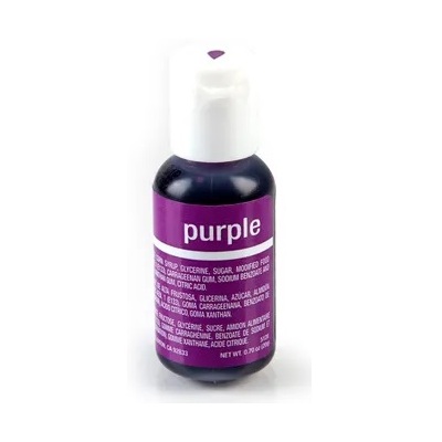 Liqua-Gel Purple Food Icing Colour (0.90oz / 25g) Pk 1