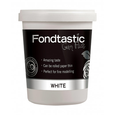 Fondtastic White Gum Paste (908g) Pk 1