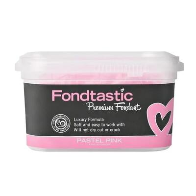 Fondtastic Premium Fondant Icing Pastel Pink 250g