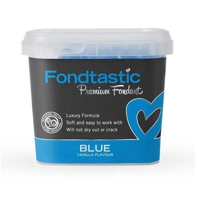 Fondtastic Premium Fondant Icing Blue 1kg