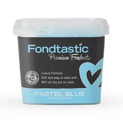 Fondtastic Premium Fondant Icing Pastel Blue 1kg