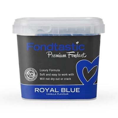 Fondtastic Premium Fondant Icing Royal Blue 1kg