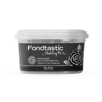 Fondtastic Modelling Gum Paste Black 250g