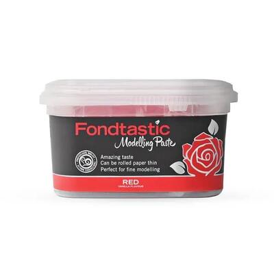 Fondtastic Modelling Gum Paste Red 250g