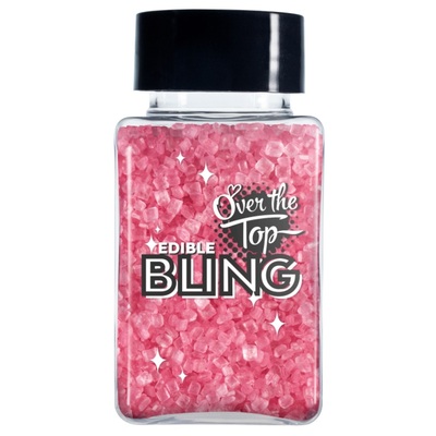 Pink Edible Bling Cake Sanding Sugar (80g)