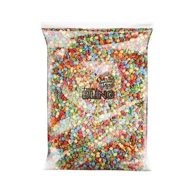Edible Bling Bright Confetti Mix Cake Sprinkles (1kg)