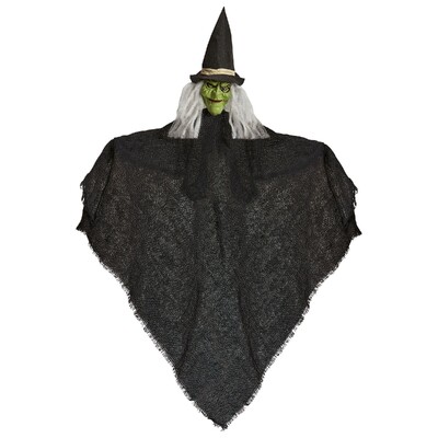 Hanging Witch Halloween Decoration 50cm