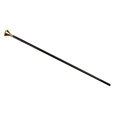 Gold Diamond Plastic DIY Pimp Cane 4 Piece 105cm