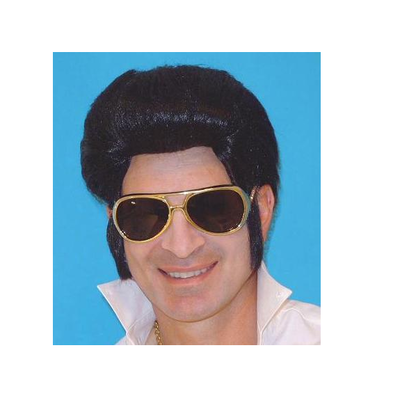 Black Elvis Wig Pk 1 