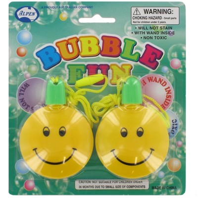 Smile Party Bubbles Necklace Pk 2 