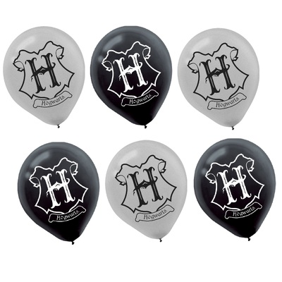 Harry Potter Hogwarts 30cm Latex Balloons (Pk 6)
