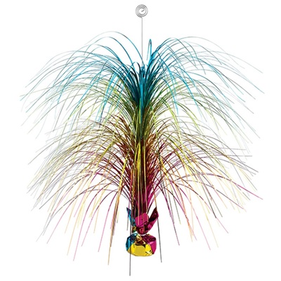 Multi Colour Centrepiece Weight Pick and Spray 71cm (Pk 1)