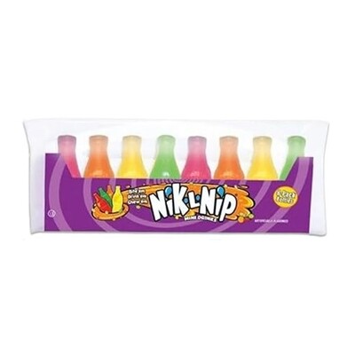Nik L Nip Original Wax Bottles Candy 32ml 8 Mini Bottles