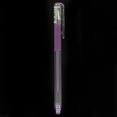 Pen Pentel Hybrid Gel Grip Metallic Violet Pk1 