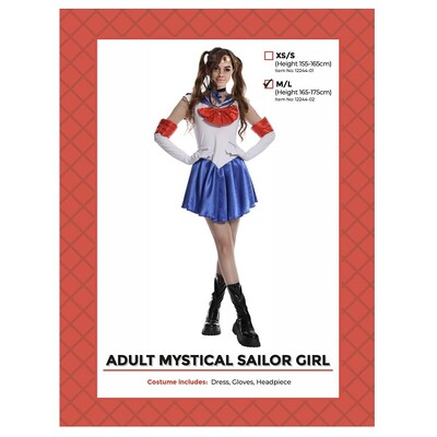 Adult Mystical Sailor Girl Costume M/L
