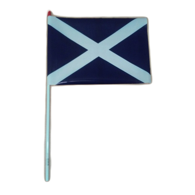 Scotland Flag Waver (St Andrew's Cross) Pk 1