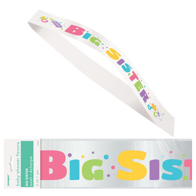 Big Sister Satin Sash Pk 1