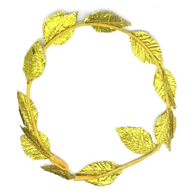 Ancient Greek Roman Gold Leaf Wreath Headpiece
